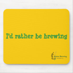 Mousepad Tapete do rato da fonte da fabricação de cerveja
