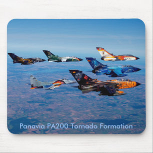 Mousepad Tapete do rato da formação do furacão de Panavia