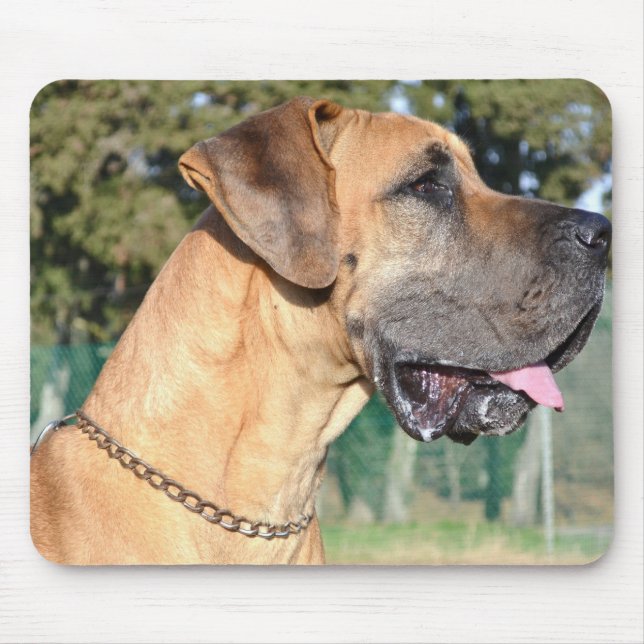Mousepad Tapete do rato da foto de great dane (Frente)