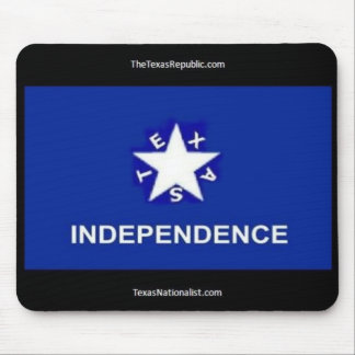 Mousepad Tapete do rato da independência de Texas