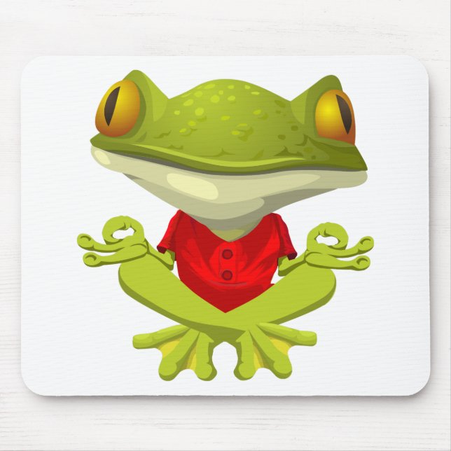 Mousepad Tapete do rato da ioga (Frente)