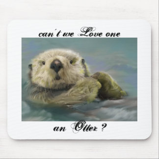 Mousepad Tapete do rato da lontra de mar