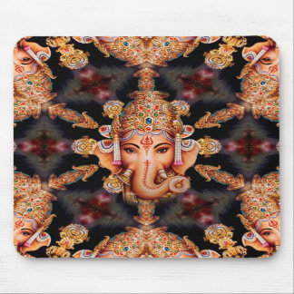 Mousepad Tapete do rato da mandala de Ganesh