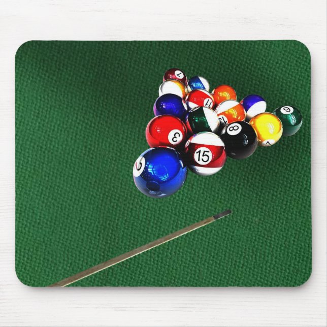Mousepad Tapete do rato da mesa de bilhar (Frente)