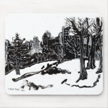 Tapete do rato da Nova Iorque