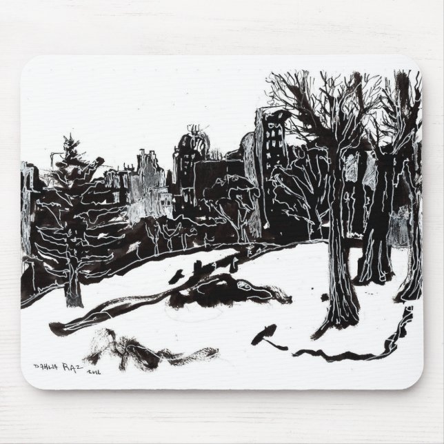 Mousepad Tapete do rato da Nova Iorque (Frente)