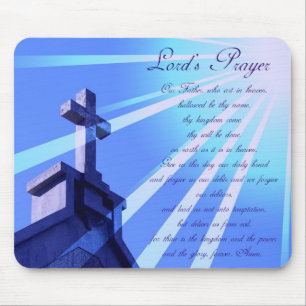 Mousepad Tapete do rato da Oração Projeto do senhor
