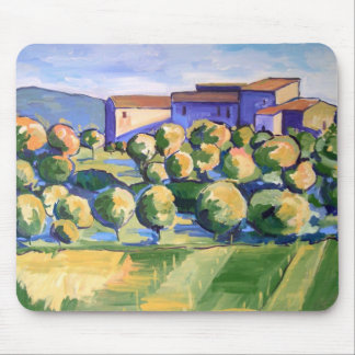 Mousepad Tapete do rato da paisagem de Tuscan