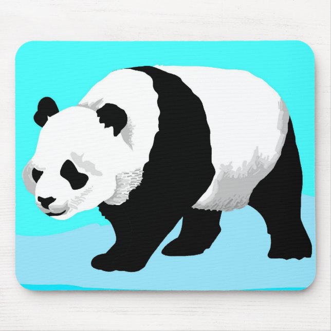 Mousepad Tapete do rato da panda (Frente)