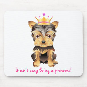 Mousepad Tapete do rato da princesa Presente do cão de
