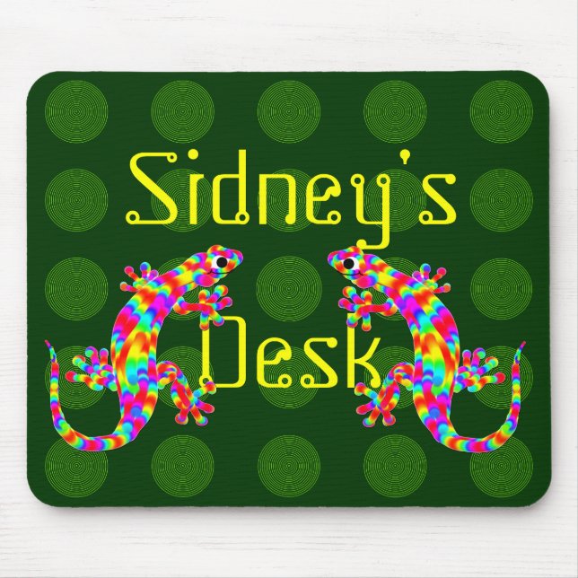 Mousepad Tapete do rato da salamandra de Sidney do (Frente)