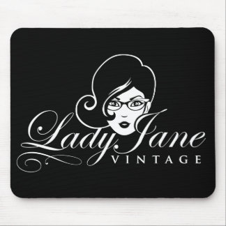 Mousepad Tapete do rato da senhora Jane Vintage