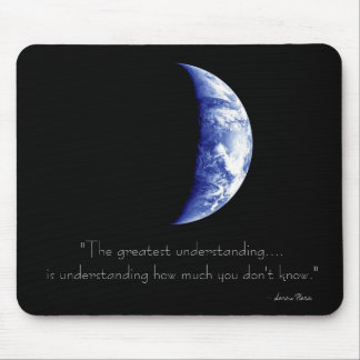 Mousepad Tapete do rato da terra - "a grande compreensão…."