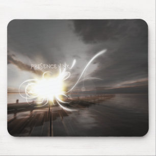 Mousepad Tapete do rato da tinta da presença