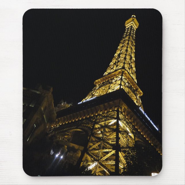 Mousepad tapete do rato da torre Eiffel de Las Vegas (Frente)