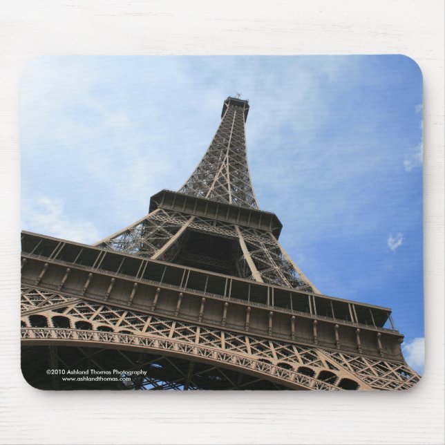 Mousepad Tapete do rato da torre Eiffel de Paris (Frente)