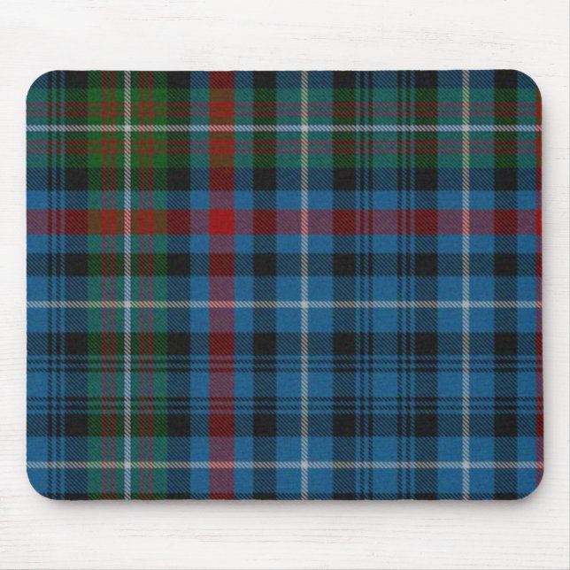 Mousepad Tapete do rato da xadrez de Tartan de MacDonald (Frente)