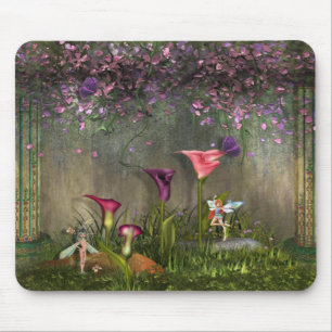 Mousepad Tapete do rato das fadas do jardim