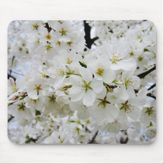 Mousepad Tapete do rato das flores de cerejeira 3