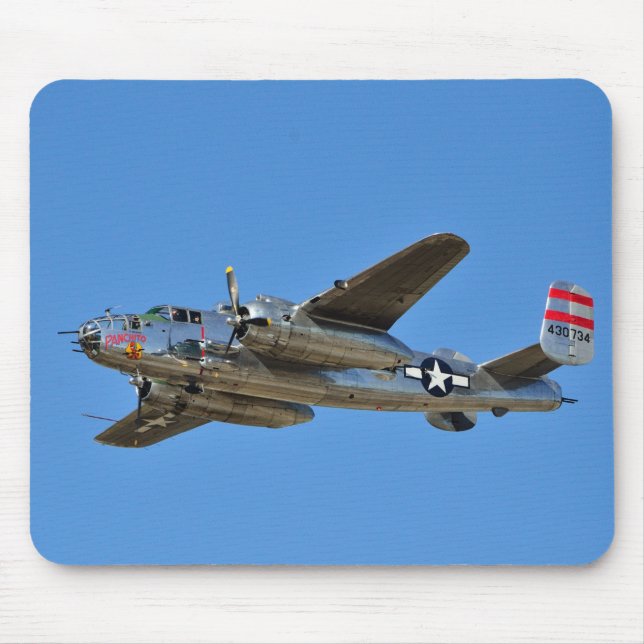 Mousepad Tapete do rato de B-25 Mitchell (Frente)