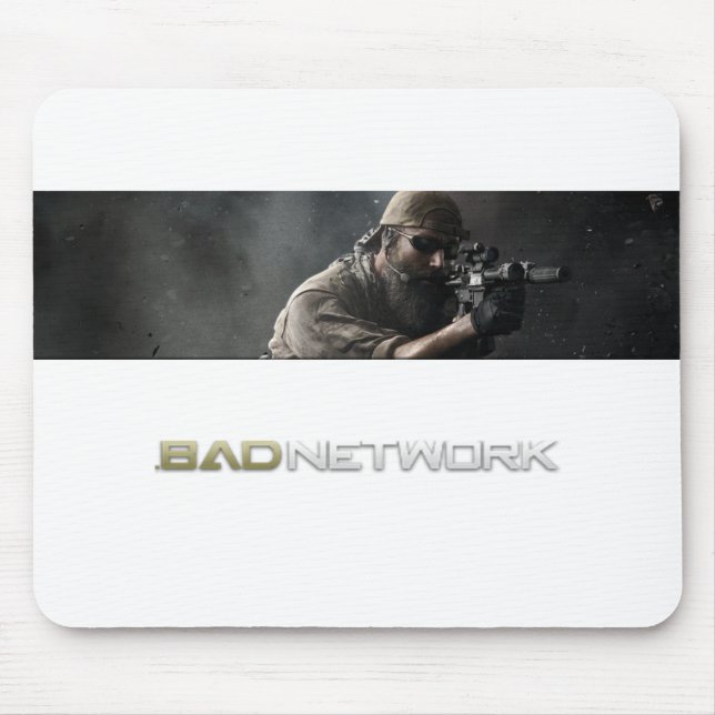 Mousepad Tapete do rato de Badnetwork (Frente)