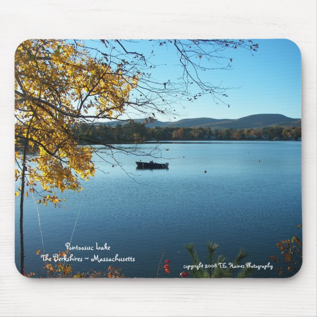 Mousepad Tapete do rato de Berkshires do ~ do lago (Frente)