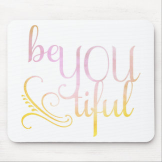 Mousepad Tapete do rato de "BeYOUtiful"