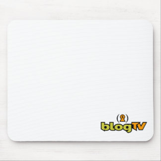 Mousepad Tapete do rato de BlogTV (branco)