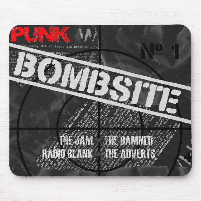 Mousepad Tapete do rato de Bombsite (Frente)