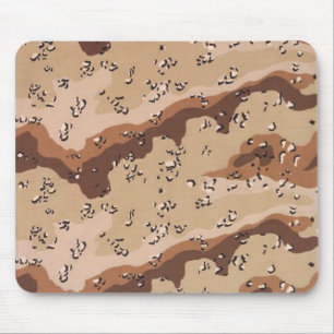 Mousepad Tapete do rato de Camo dos pedaços de chocolate