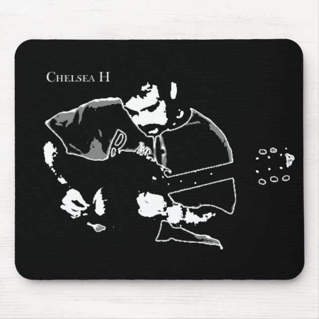 Mousepad Tapete do rato de Chelsea H (Frente)