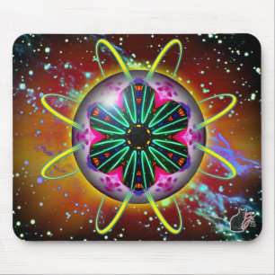 Mousepad Tapete do rato de Cyclon Orbz Kaleid