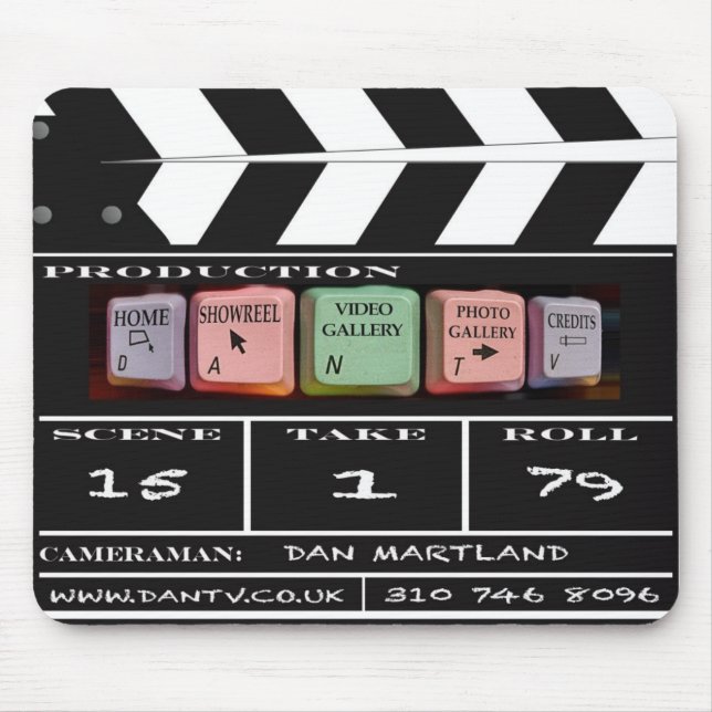 Mousepad Tapete do rato de DANTV (Frente)