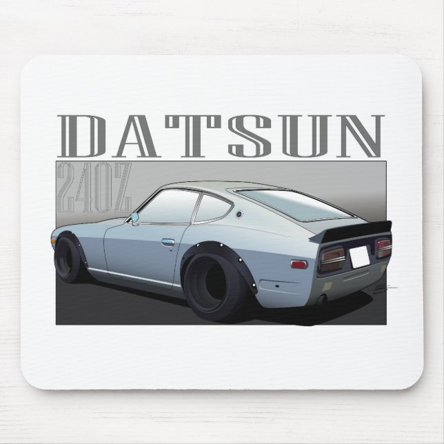 Mousepad Tapete do rato de Datsun 240Z (Frente)