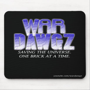 Mousepad Tapete do rato de Dawgz da guerra