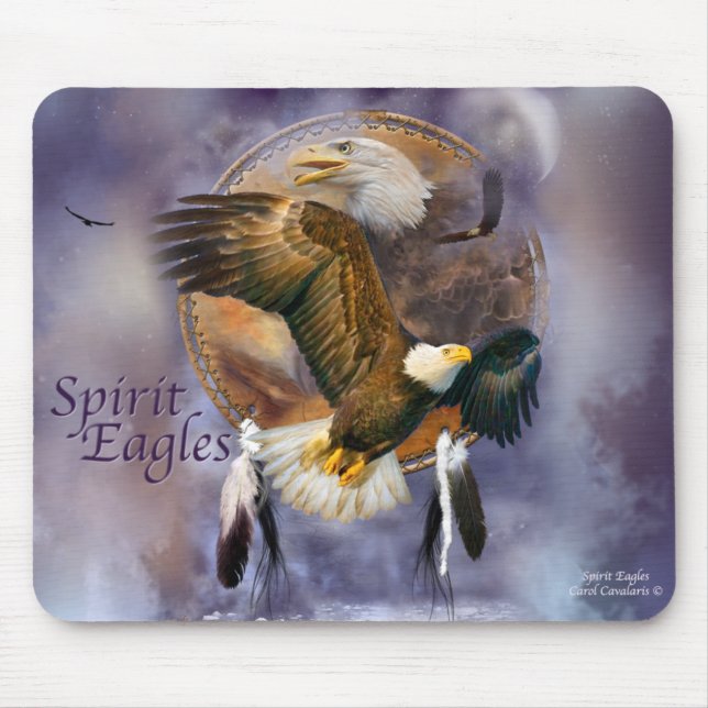 Mousepad Tapete do rato de Eagles do espírito (Frente)