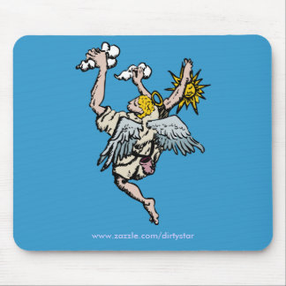 Mousepad Tapete do rato de escalada do anjo