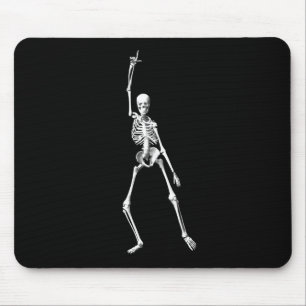 Mousepad Tapete do rato de esqueleto legal