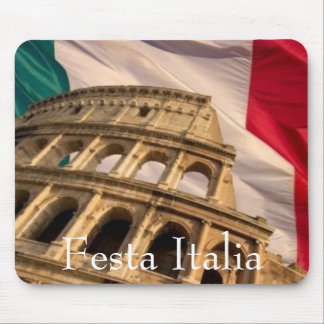 Mousepad Tapete do rato de Festa Italia