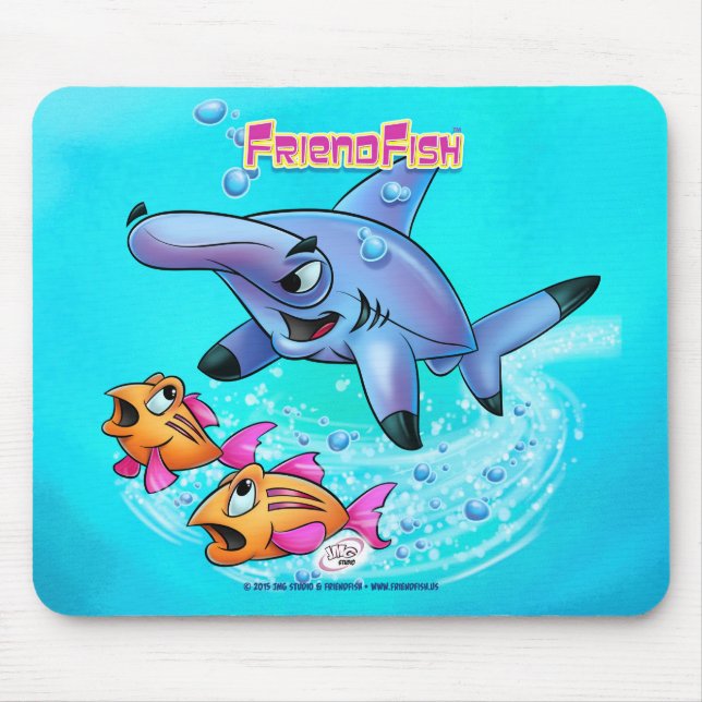 Mousepad Tapete do rato de FriendFish (Frente)