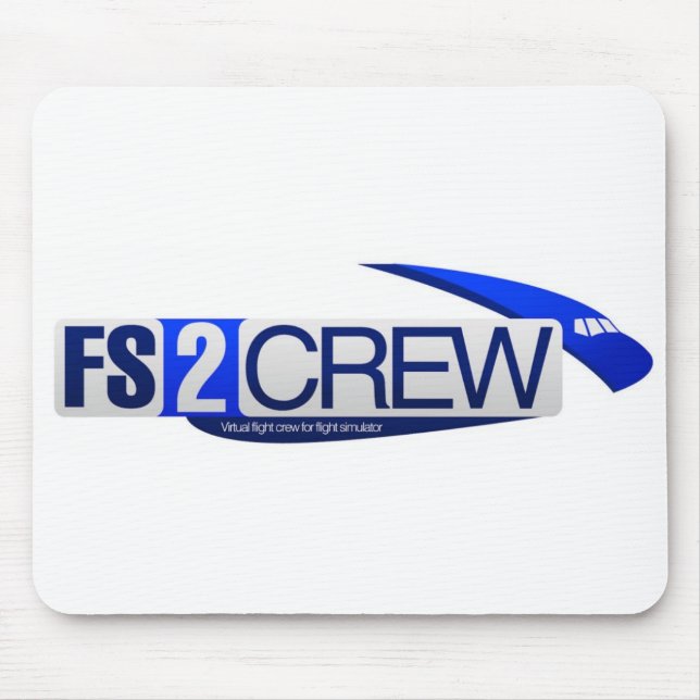 Mousepad Tapete do rato de FS2Crew (Frente)
