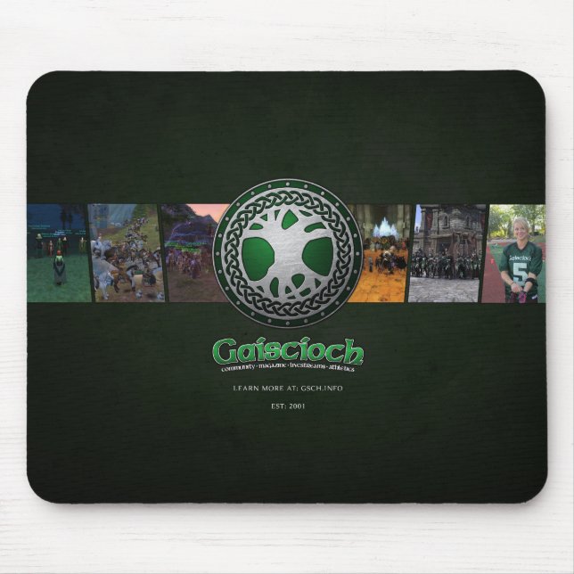 Mousepad Tapete do rato de Gaiscioch - edição 2017 (Frente)