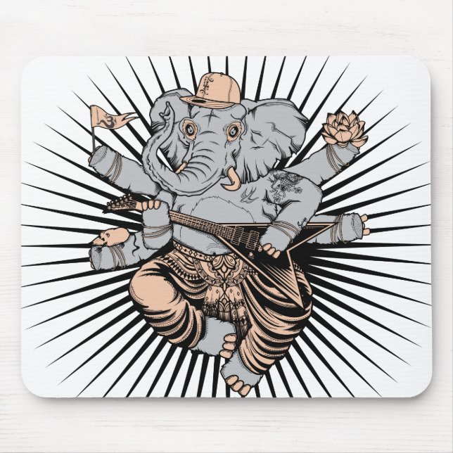 Mousepad Tapete do rato de Ganesh (Frente)