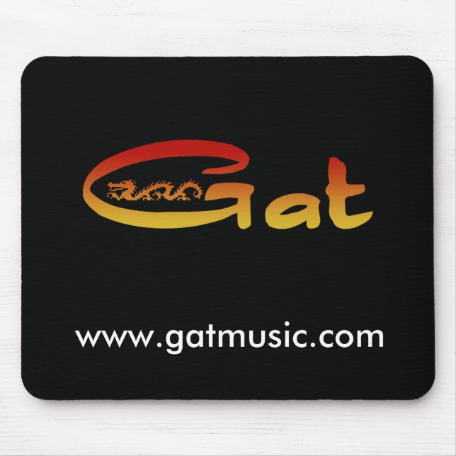 Mousepad Tapete do rato de Gat (Frente)