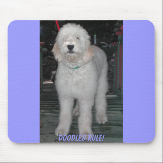 Mousepad Tapete do rato de Goldendoodle