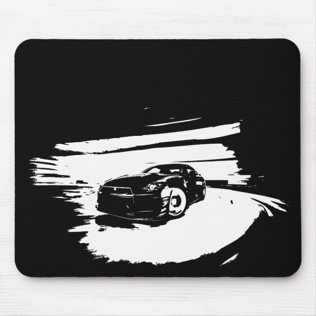 Mousepad Tapete do rato de GT-r da skyline de Nissan (Frente)