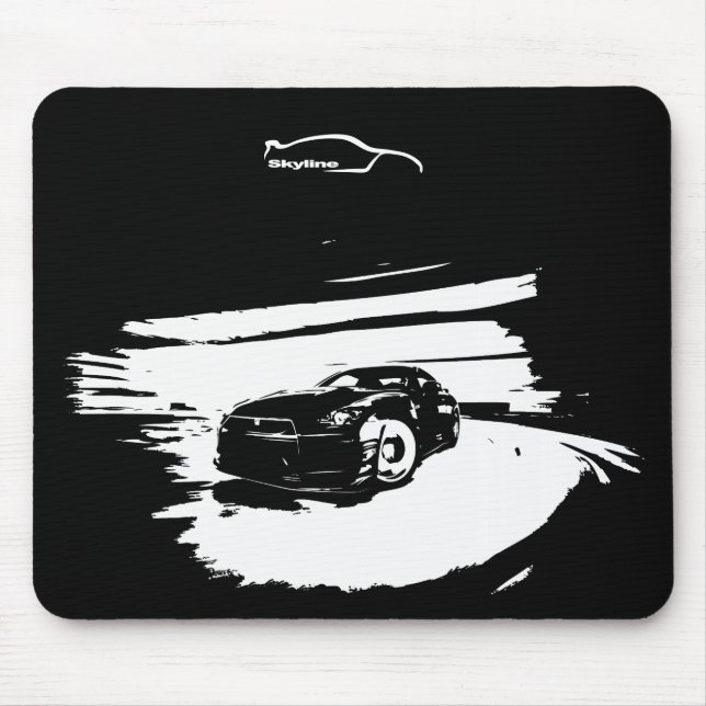 Mousepad Tapete do rato de GT-r da skyline de Nissan (Frente)