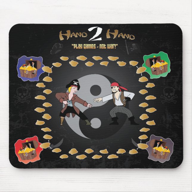 Mousepad Tapete do rato de Hand2Hand (Frente)