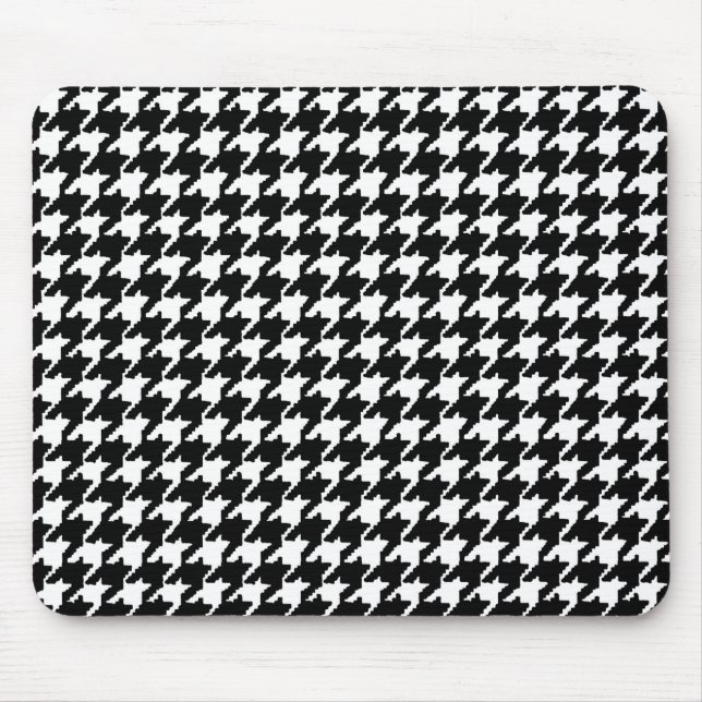 Mousepad Tapete do rato de Houndstooth (Frente)