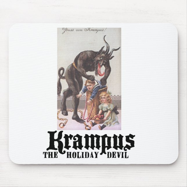 Mousepad Tapete do rato de Krampus (Frente)